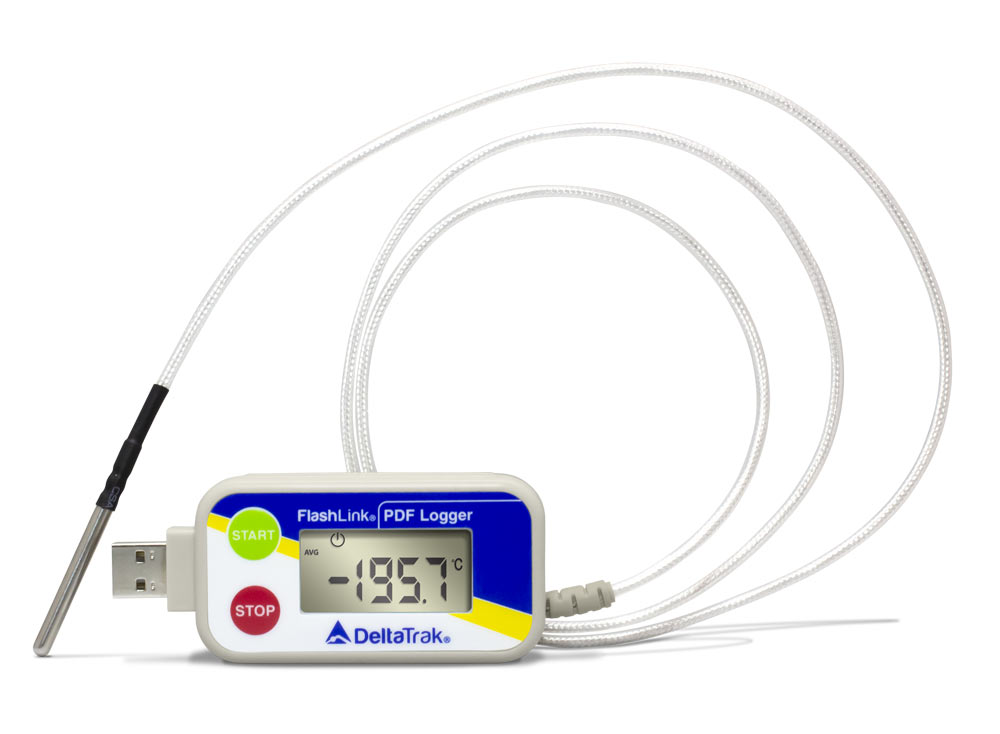 FlashLink® -200°C Reusable Data Logger with Cryo Probe